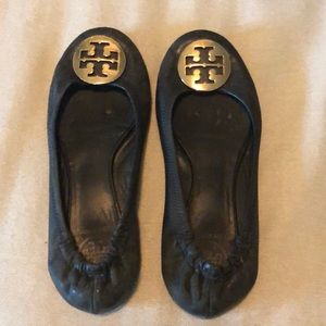 Black Tory Burch flats
